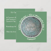 Saint Regis Mountain USGS Benchmark Party Items Kaart (Voorkant / Achterkant)