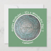 Saint Regis Mountain USGS Benchmark Party Items Kaart (Voorkant)