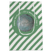 Saint Regis Mountain USGS Benchmark Party Items Medium Cadeauzakje (Achterkant)