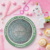 Saint Regis Mountain USGS Benchmark Party Items Papieren Bordje (Feest)