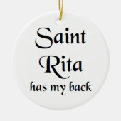 saint rita coffee mug keramisch ornament (Voorkant)