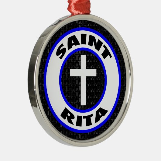 Saint Rita Metalen Ornament (Rechts)
