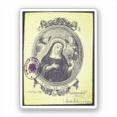 Saint Rita van Cascia Sticker (Voorkant)