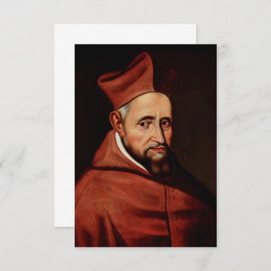 Saint Robert Bellarmin Bedankkaart (Voorkant / Achterkant)