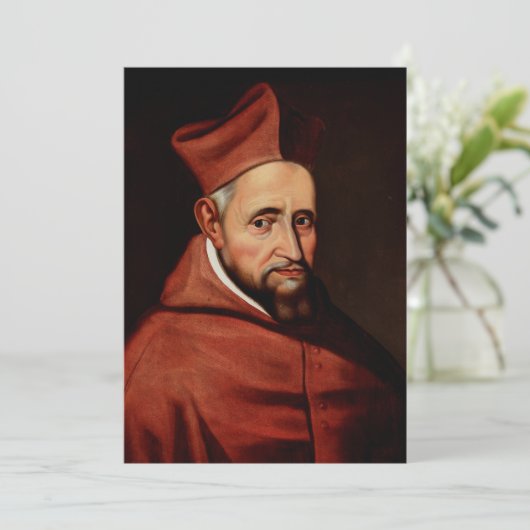 Saint Robert Bellarmin Kaart (Staand voorkant)
