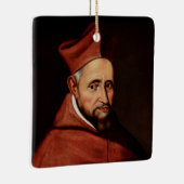 Saint Robert Bellarmin Keramisch Ornament (Rechts)