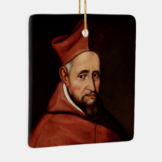 Saint Robert Bellarmin Keramisch Ornament (Rechts)