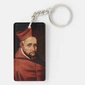 Saint Robert Bellarmin Sleutelhanger (achterkant)