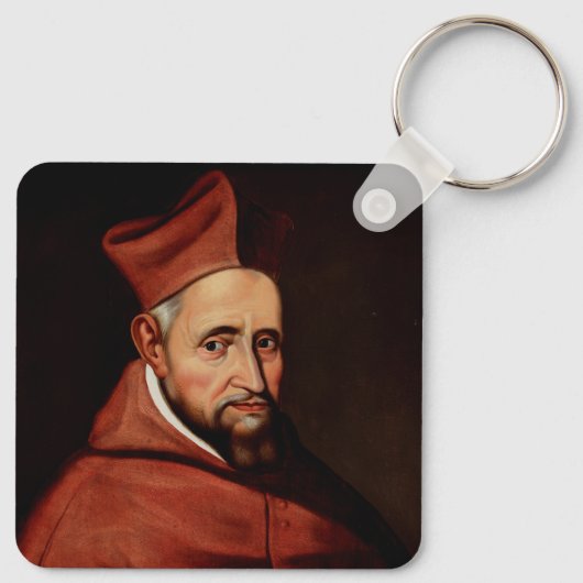 Saint Robert Bellarmin Sleutelhanger (Achterkant)