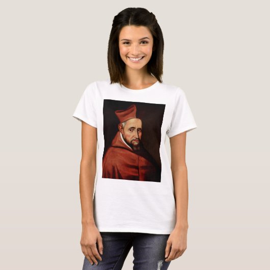 Saint Robert Bellarmin T-shirt (Voorkant volledig)