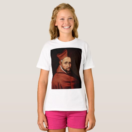 Saint Robert Bellarmin T-shirt (Voorkant volledig)