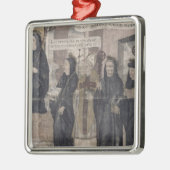 Saint Robert en diverse Benedictine Metalen Ornament (Links)