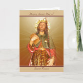 Saint Rocco Feast Day - Blank Note Card Kaart (Voorkant)