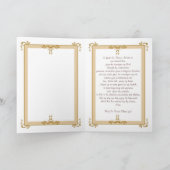 Saint Rocco - Happy Feast Day Wenskaart Kaart (Binnen)