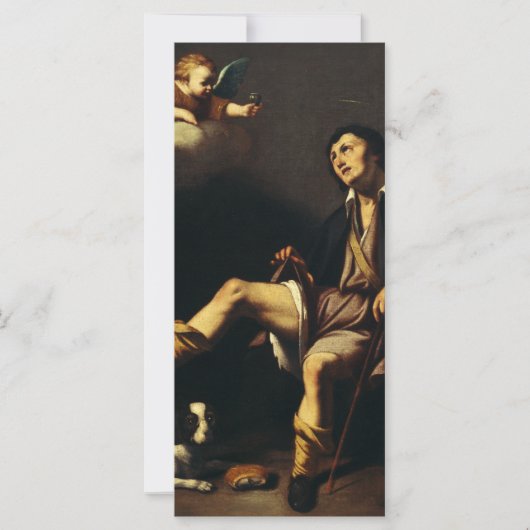 Saint Roch en de engel door Guy François (Voorkant)