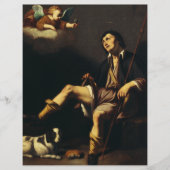 Saint Roch en de engel door Guy François Flyer (Voorkant)