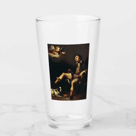 Saint Roch en de engel door Guy François Glas (Voorkant)