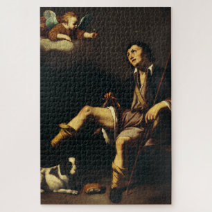 Saint Roch en de engel door Guy François Legpuzzel