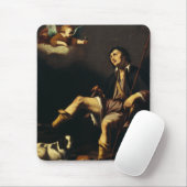 Saint Roch en de engel door Guy François Muismat (Met muis)