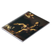 Saint Roch en de engel door Guy François Notitieboek (Linkerzijde)