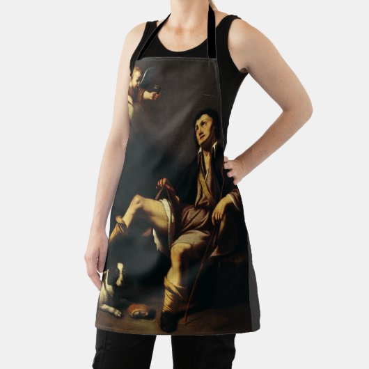 Saint Roch en de engel door Guy François Schort (Insitu)