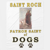 SAINT ROCH FLEECE DEKEN (Voorkant)