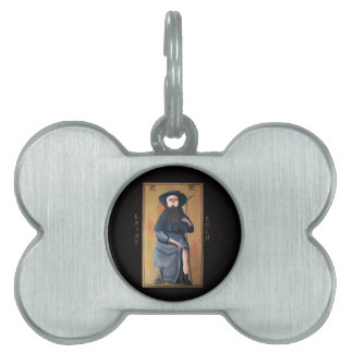 Saint Roch Patron Saint-Dogs van Tim Campbell Huisdieren Naamplaatje