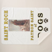 SAINT ROCH SHERPA DEKEN (Voorkant (horizontaal))