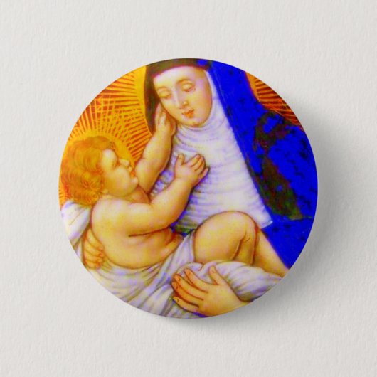 SAINT-ROOS LIMA RONDE BUTTON 5,7 CM (Voorkant)