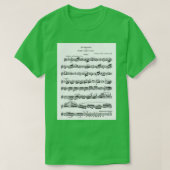 Saint Saens Introduction and Rondo Capriccioso T-shirt (Design voorkant)