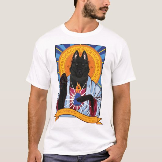 Saint Schipperke T-shirt (Voorkant)