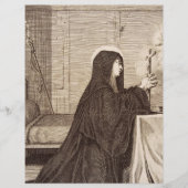 Saint Scholastica Patroness van school Flyer (Voorkant)