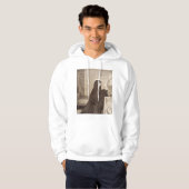 Saint Scholastica Patroness van school Hoodie (Voorkant volledig)