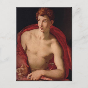Saint Sebastian-Agnolo Bronzino Briefkaart