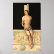 Saint Sebastian - Amico Aspertini Fine Art Poster