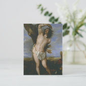 Saint Sebastian Briefkaart (Staand voorkant)