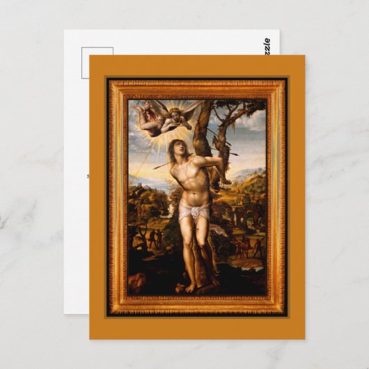 SAINT SEBASTIAN  BRIEFKAART (Voorkant / Achterkant)