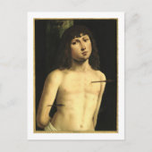 Saint Sebastian, c.1490s (tempera op panel) Briefkaart (Voorkant)