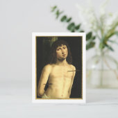Saint Sebastian, c.1490s (tempera op panel) Briefkaart (Staand voorkant)