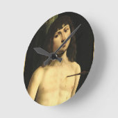 Saint Sebastian, c.1490s (tempera op panel) Ronde Klok (Hoek)
