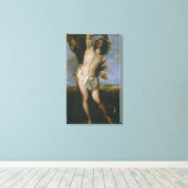 Saint Sebastian Canvas Afdruk (Insitu (Houten vloer))