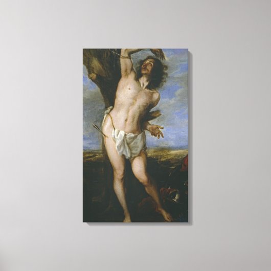 Saint Sebastian Canvas Afdruk (Voorkant)
