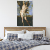 Saint Sebastian Canvas Afdruk (Insitu (Slaapkamer))