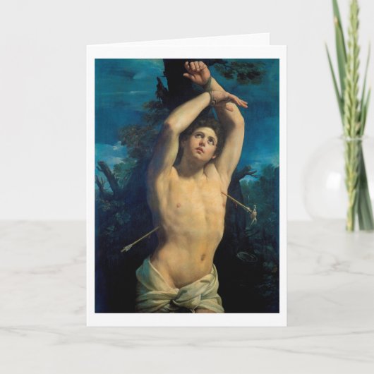 Saint Sebastian, Guido Reni Kaart (Voorkant)