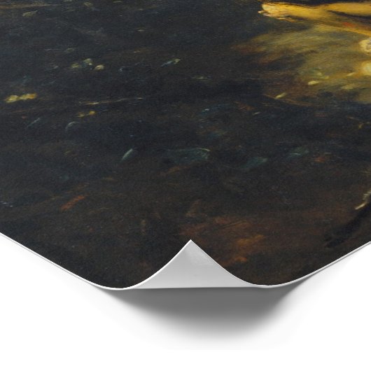 Saint Sebastian - Jean-Baptiste - Corot Fine Art Poster (Hoek)