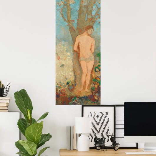 Saint Sebastian - Odilon Redon Fine Art Poster (Thuiskantoor)