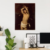 Saint Sebastian Poster (Thuiskantoor)