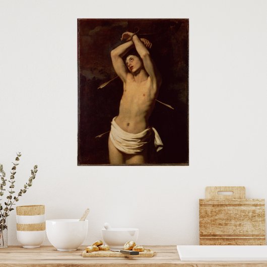 Saint Sebastian Poster (Keuken)