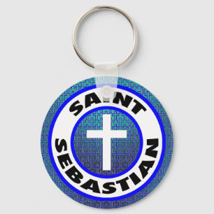 Saint Sebastian Sleutelhanger