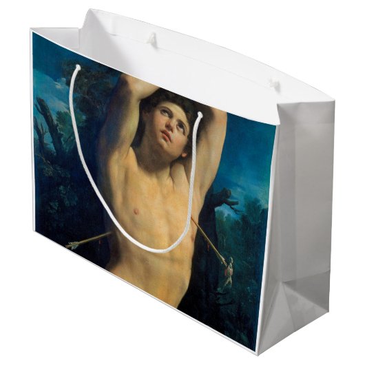 Saint Sebastian (St. Sebastian), Guido Reni Groot Cadeauzakje (Achterkant Gekanteld)
